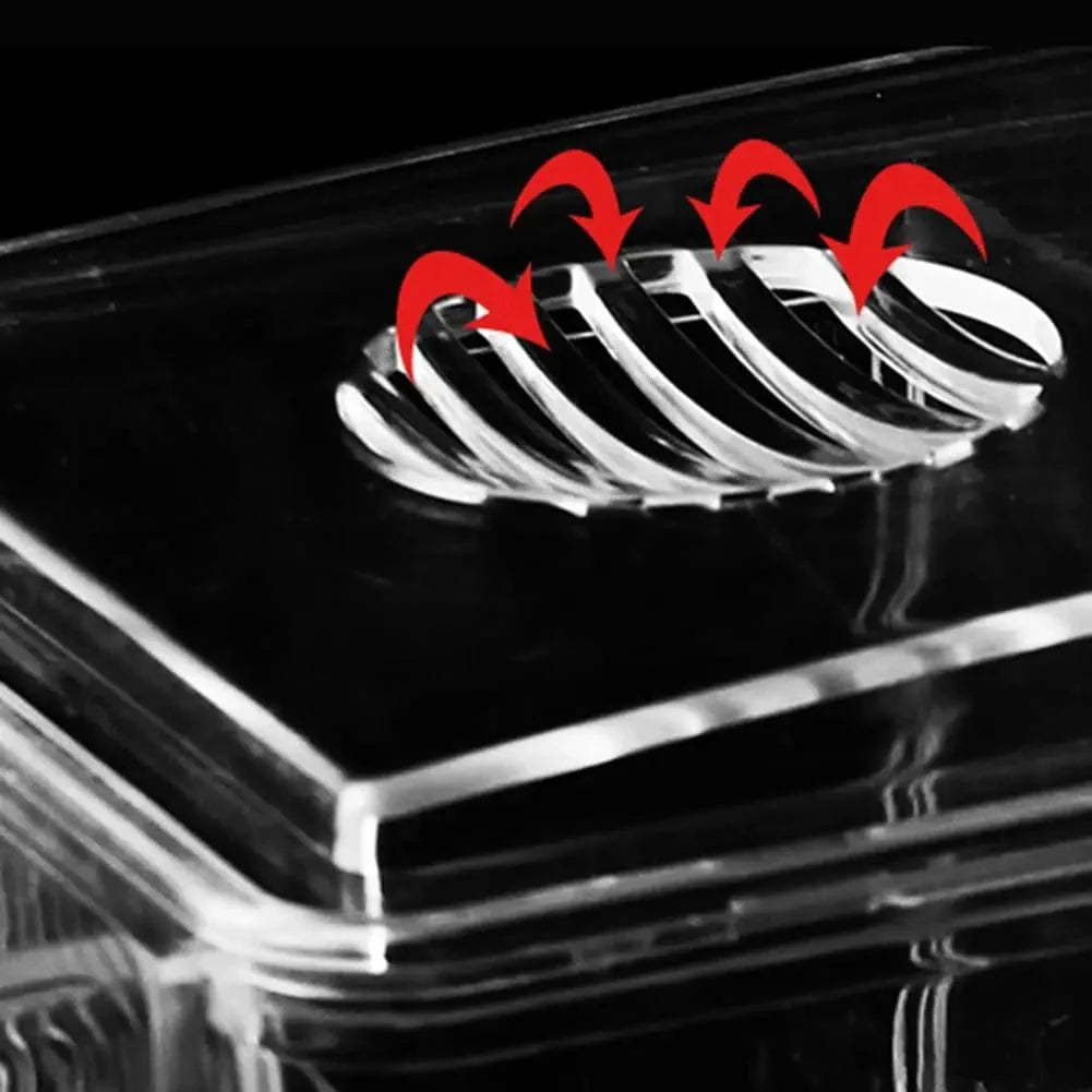 Akvarium Avel Box Transparent Dubbellager för Fiskar 3