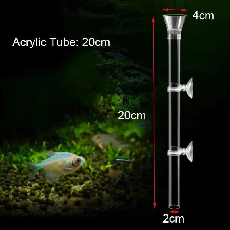 Akvarium Matningsrör för Räkor och Små Fiskar 7