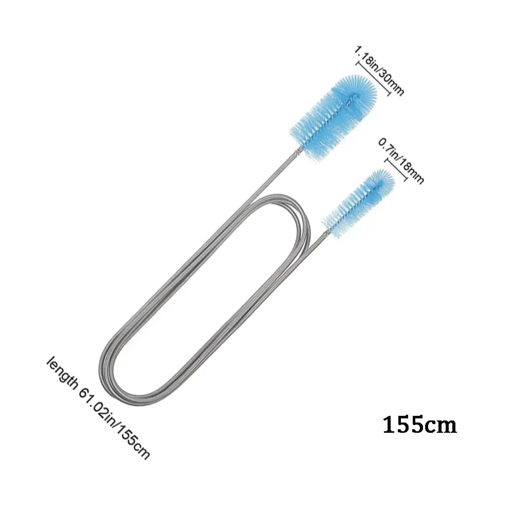 Akvarium Rengöringsborste för Rör Flexibel Design 0