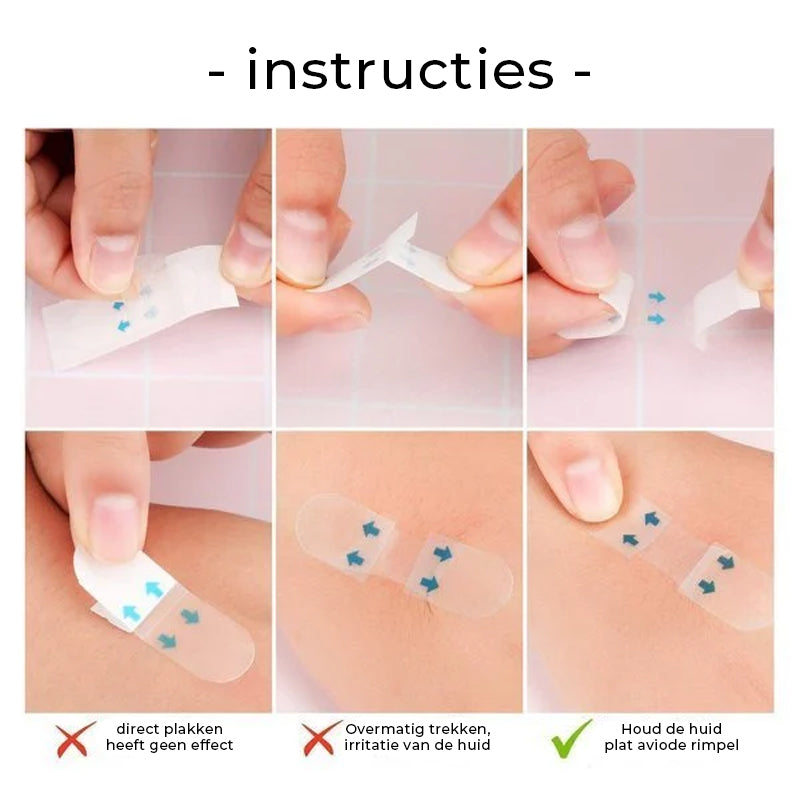 Ansiktslyfttejp V-format för Fräsch Look 5