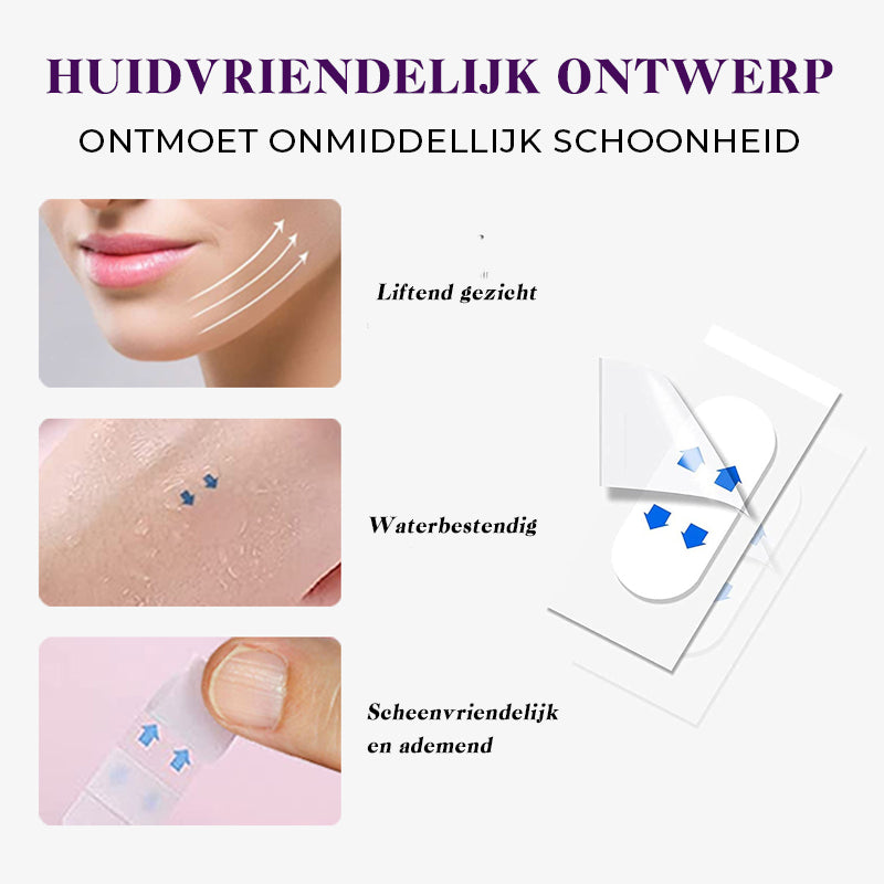 Ansiktslyfttejp V-format för Fräsch Look 7