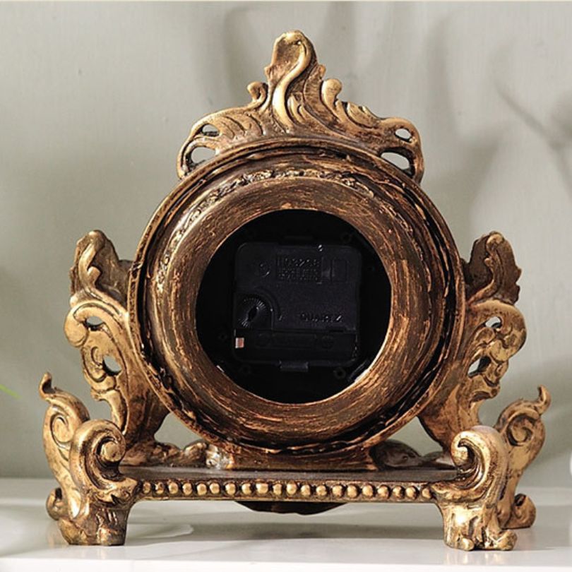 Antik Bordsklocka Retro Design 3