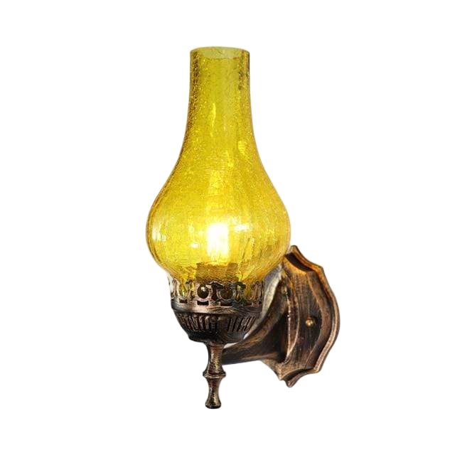 Antik Vägglampa i Vintage Stil
