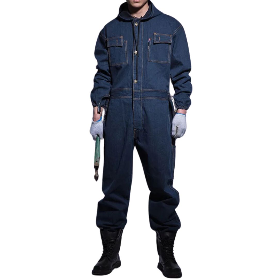 Arbetsoverall i Denim för Proffs 0