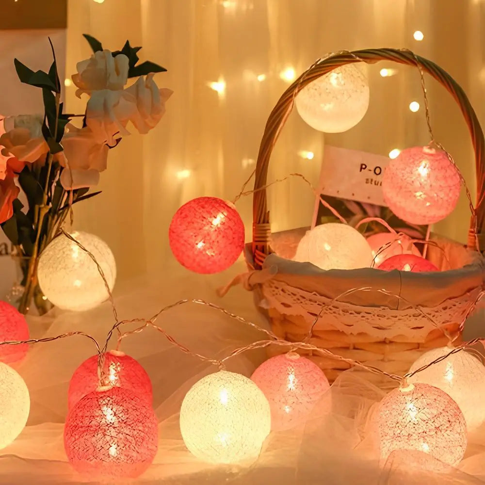 Atmosfärisk Ballonggirland för Hemmet 16