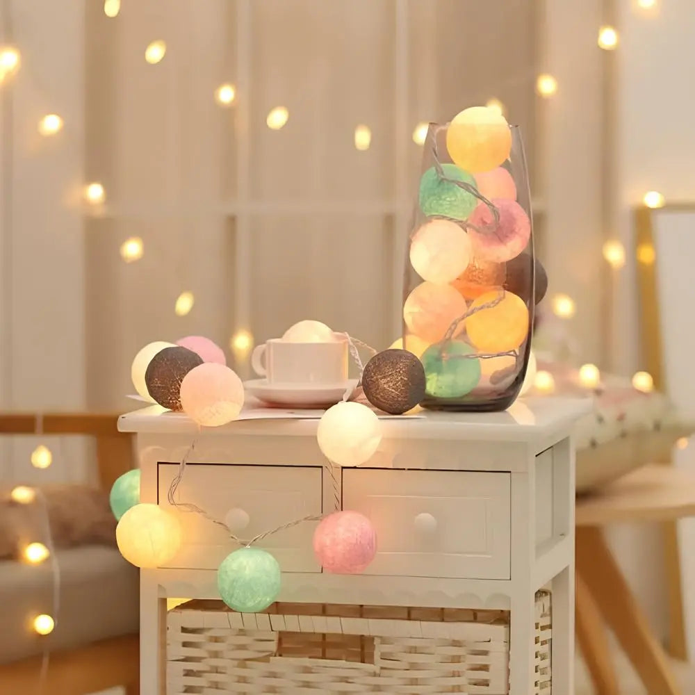 Atmosfärisk Ballonggirland för Hemmet 2