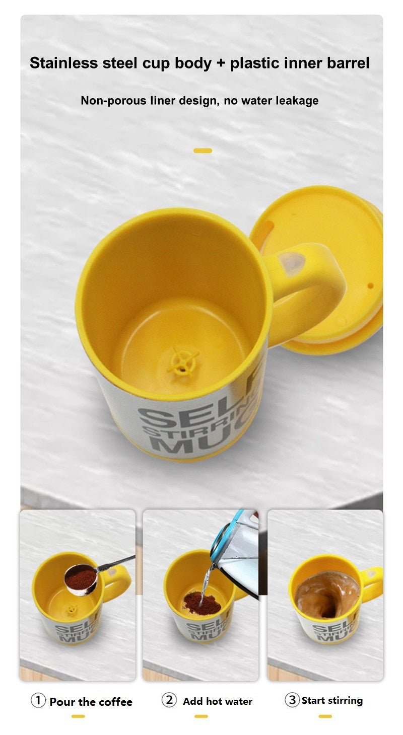 Automatisk Blandkopp för Kaffe och Te Med Tyst Vispande Funktion 1