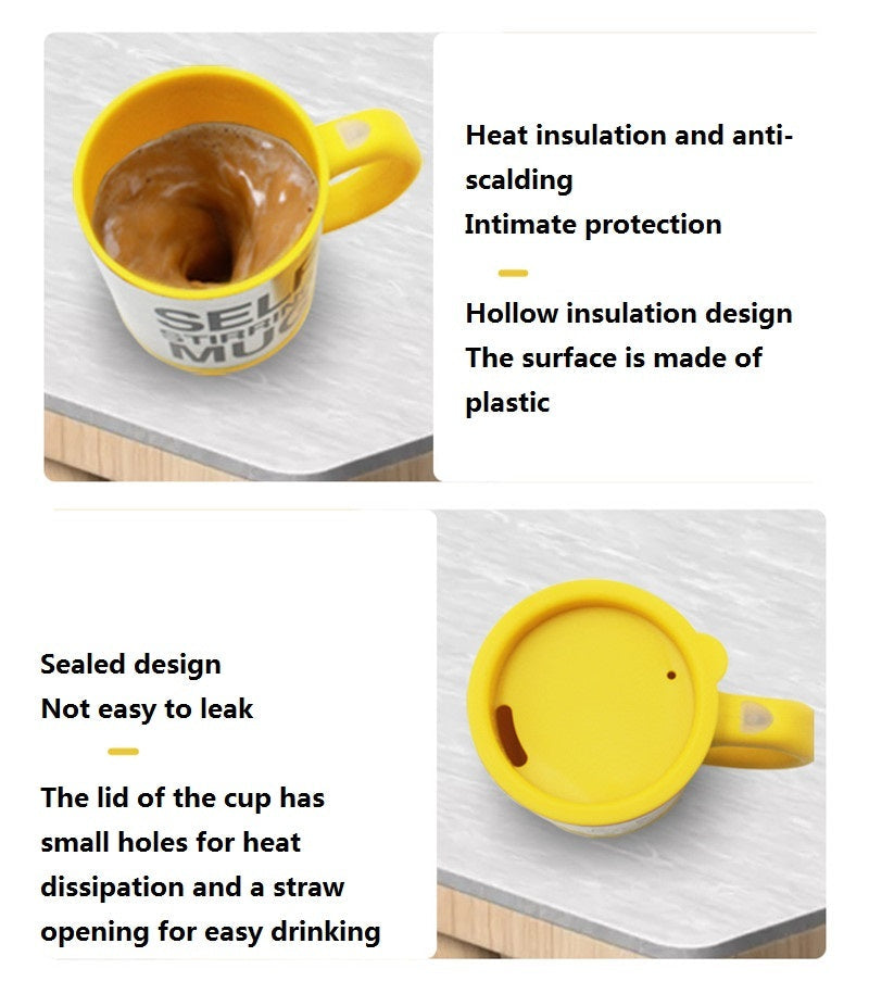 Automatisk Blandkopp för Kaffe och Te Med Tyst Vispande Funktion 2