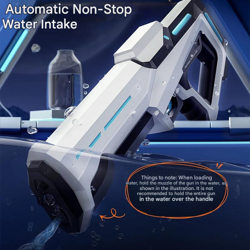 Automatisk Vattenpistol med 1L Tank och 10m Räckvidd 7