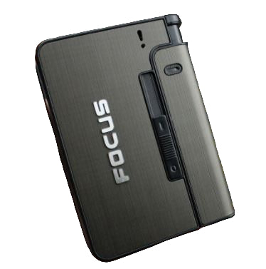 Automatiskt Cigarettfodral med Tändare 0