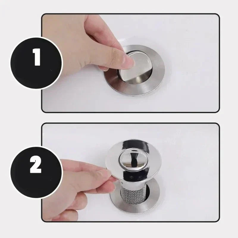 Avloppsfilter för Kök och Badrum med Hårfångare Effektiv Design 4