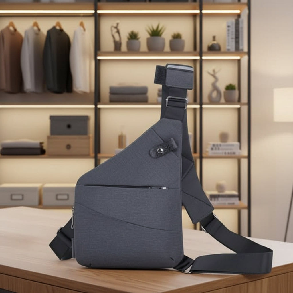 Axelväska för män och kvinnor med minimalistisk design 1