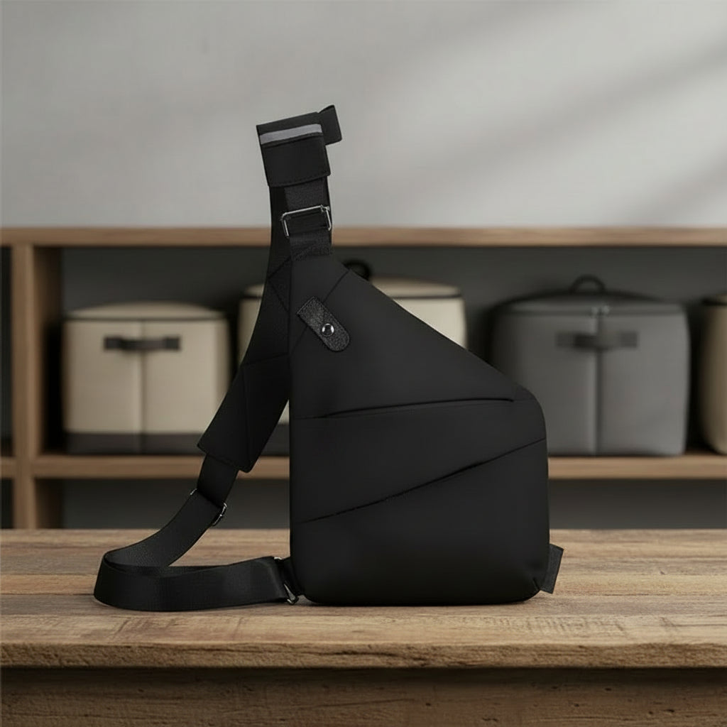 Axelväska för män och kvinnor med minimalistisk design 11