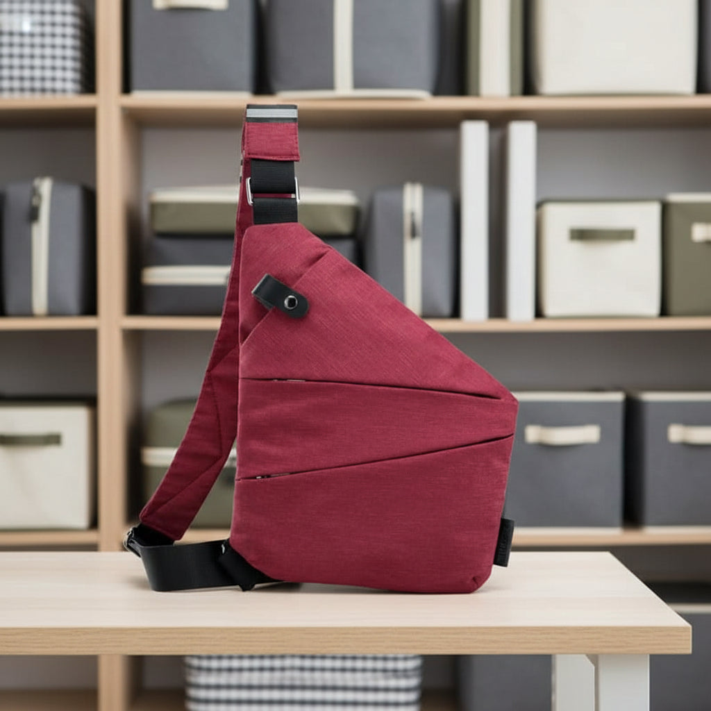 Axelväska för män och kvinnor med minimalistisk design 4