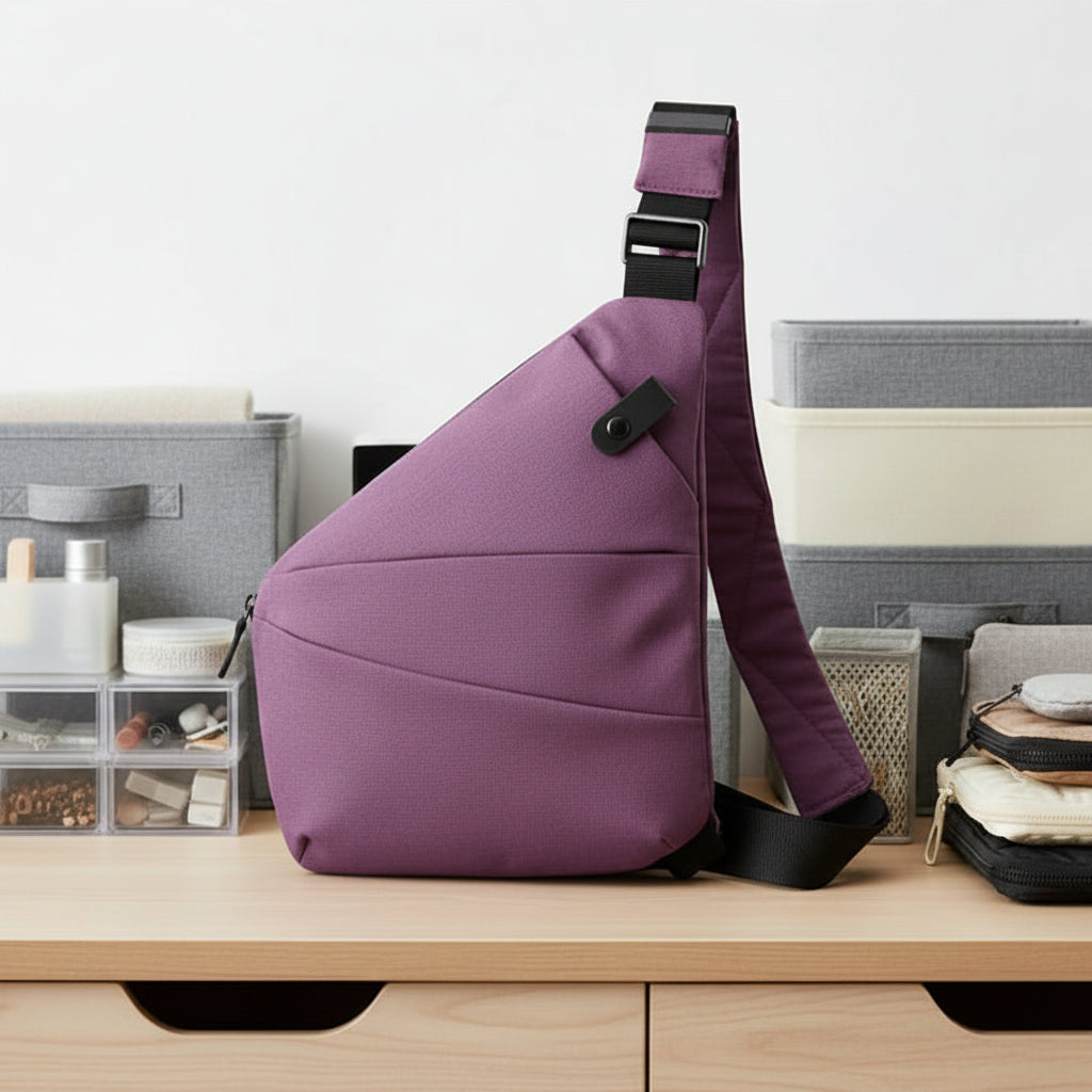 Axelväska för män och kvinnor med minimalistisk design 5