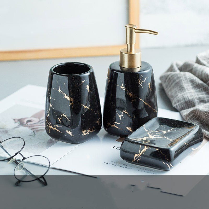 Badrum Handfat Set Subtil Stil Elegant Design 1