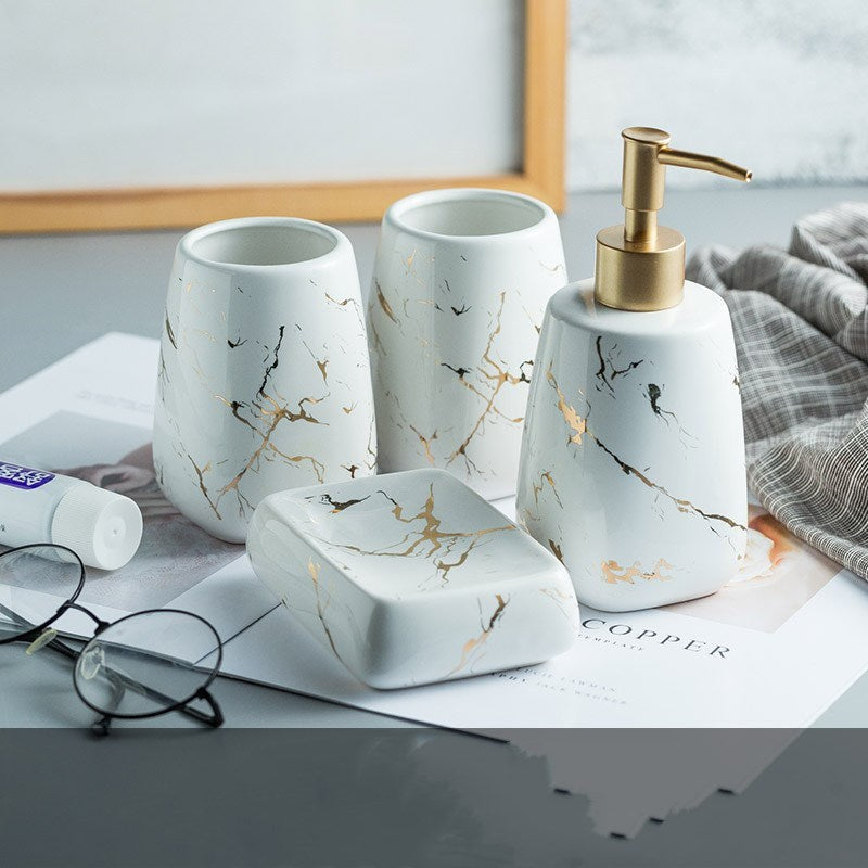 Badrum Handfat Set Subtil Stil Elegant Design 10