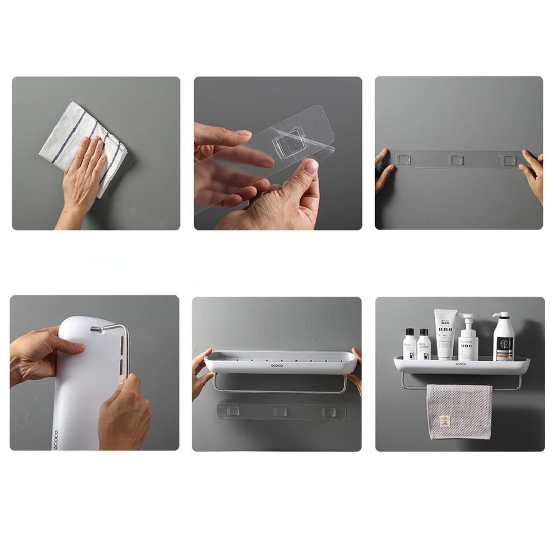 Badrumsarrangör med Integrerad Handdukstork 8