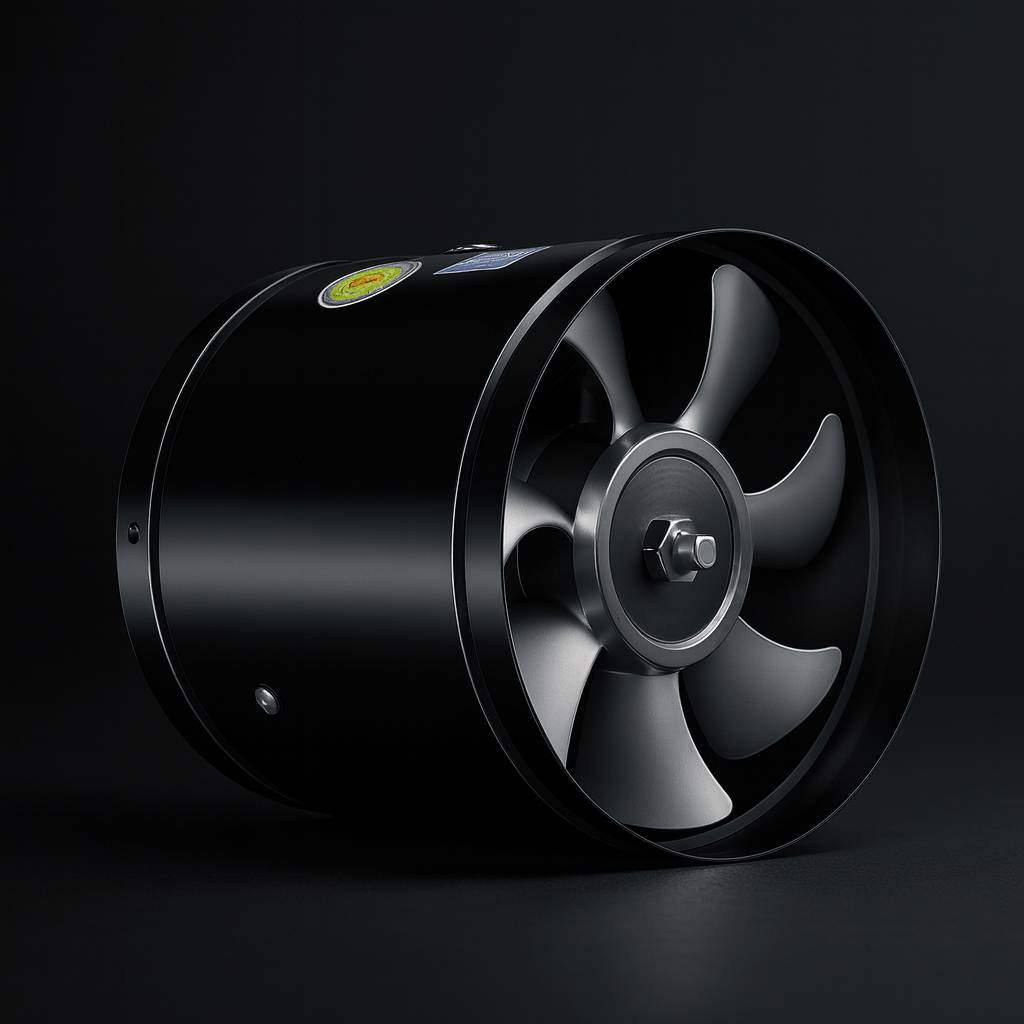 Badrumsfläkt Effektiv Tyst Inomhusventilation 0