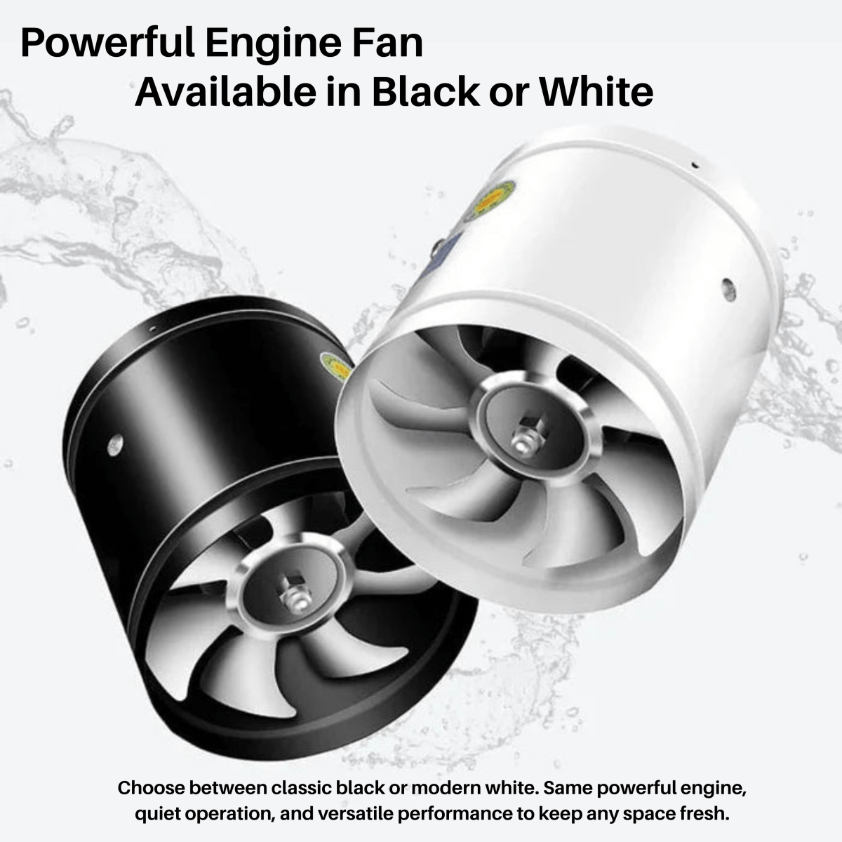 Badrumsfläkt Effektiv Tyst Inomhusventilation 6