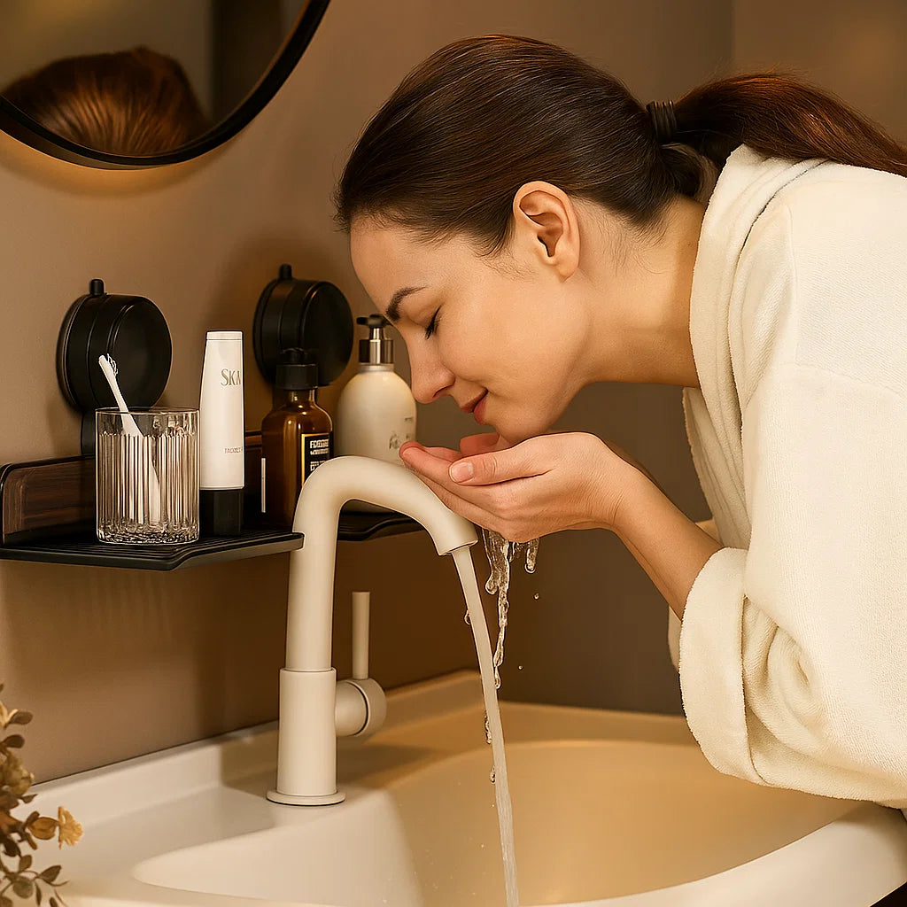 Badrumshylla Modern Design För Små Utrymmen 0