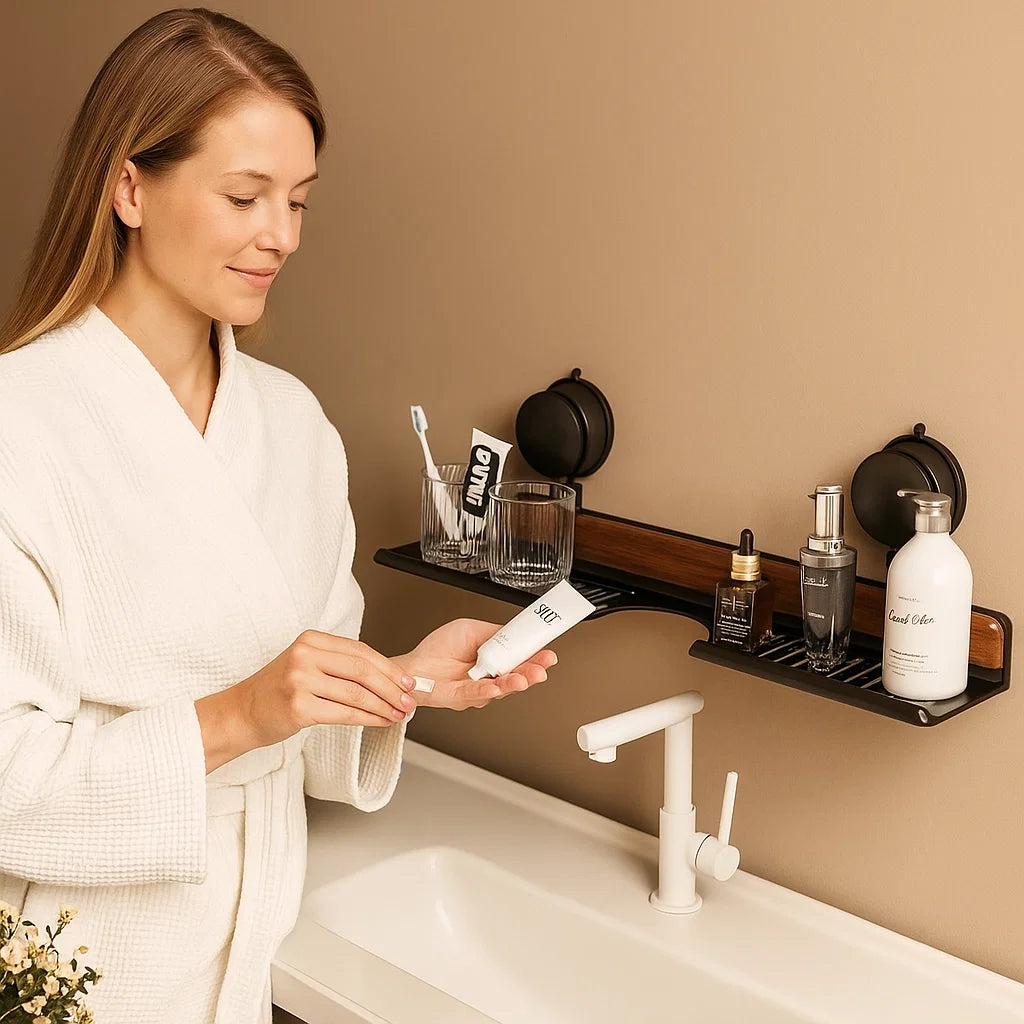 Badrumshylla Modern Design För Små Utrymmen 1