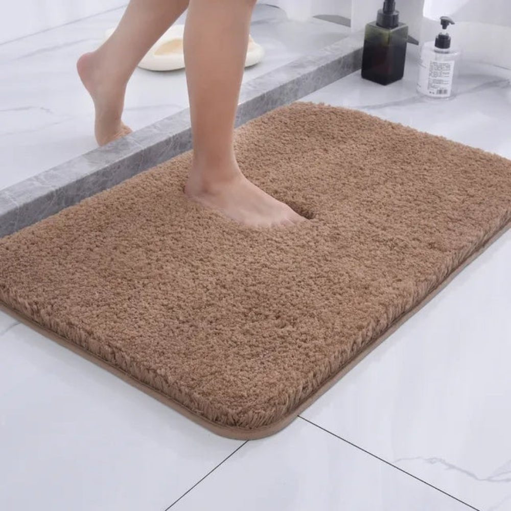 Badrumsmatta Fluffig med Mjuk Pälsstruktur 5