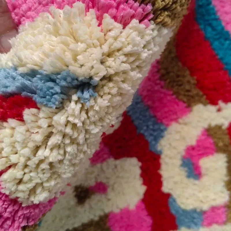 Badrumsmatta med Regnbågsdesign 1