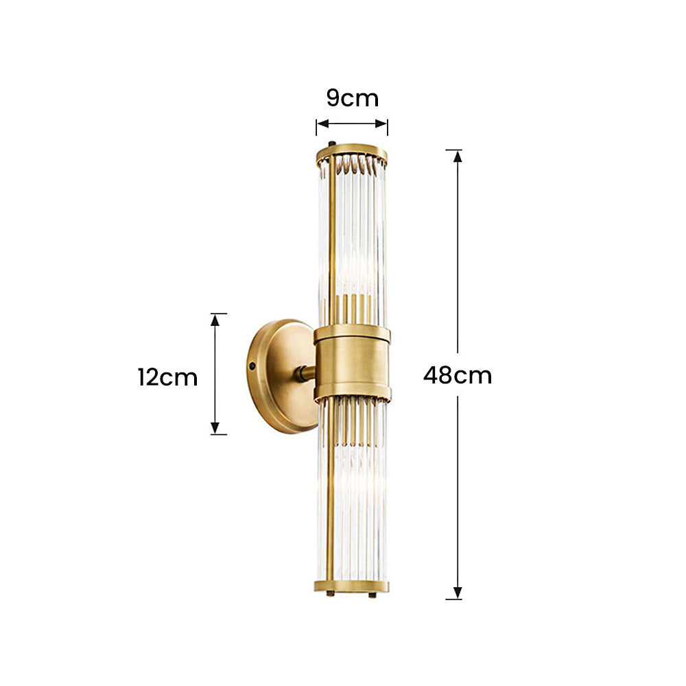 Badrumsvägglampa Guld Klassisk Design för Badrumslampa 4