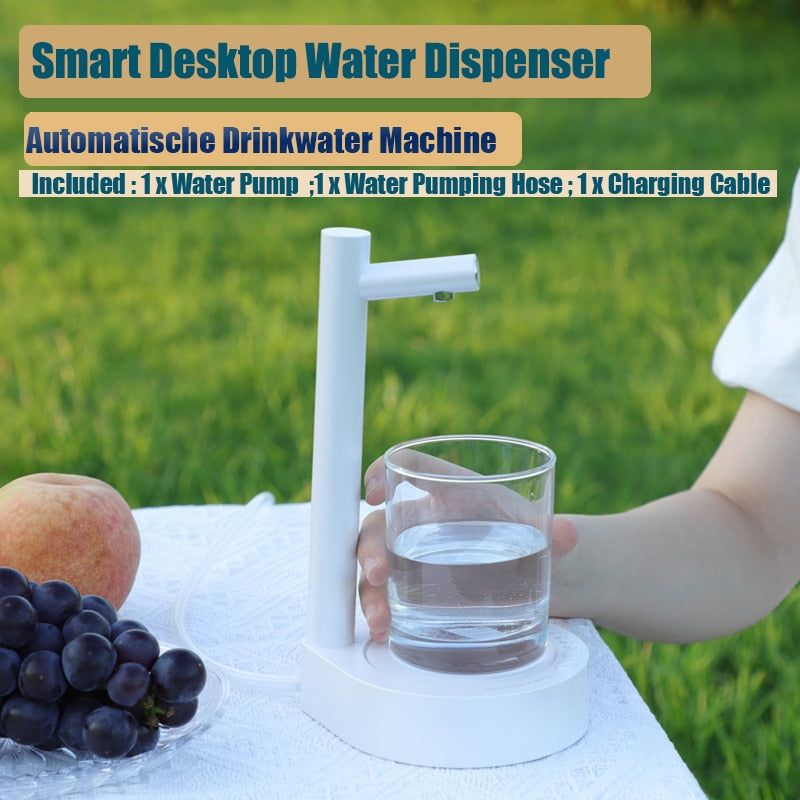 Bärbar Automatisk Vattendispenser Kompakt Design 4