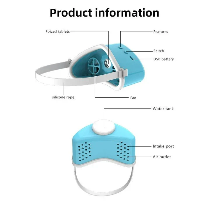 Bärbar Elektrisk Sömnmask Med Justerbar Rem 3