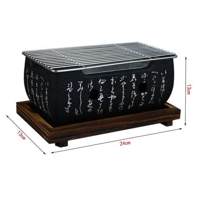 Bärbar Grillkomfyr Koreansk Stil Portabel Design 0