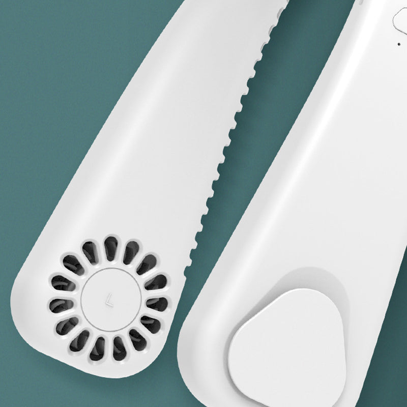 Bärbar Halsfläkt Handsfree För Sommarbruk 8