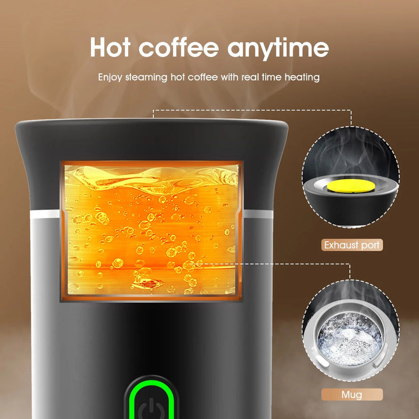 Bärbar Kaffebryggare Kompakt Design För Kaffeälskare 4