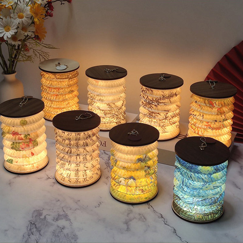 Bärbar LED Lampa Batteridriven Kompakt Design 1