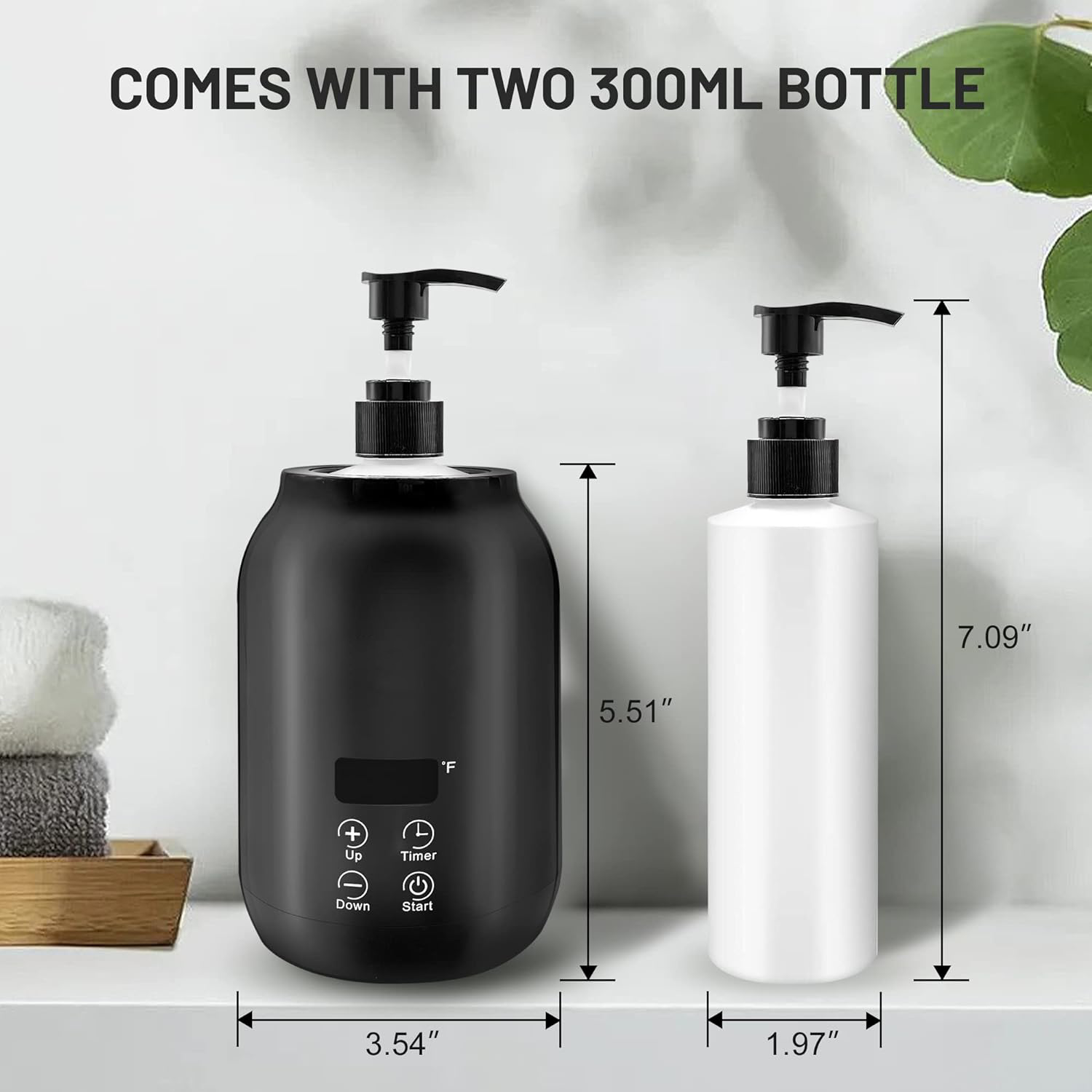 Bärbar Lotionvärmare för Massage och Hudvård 3