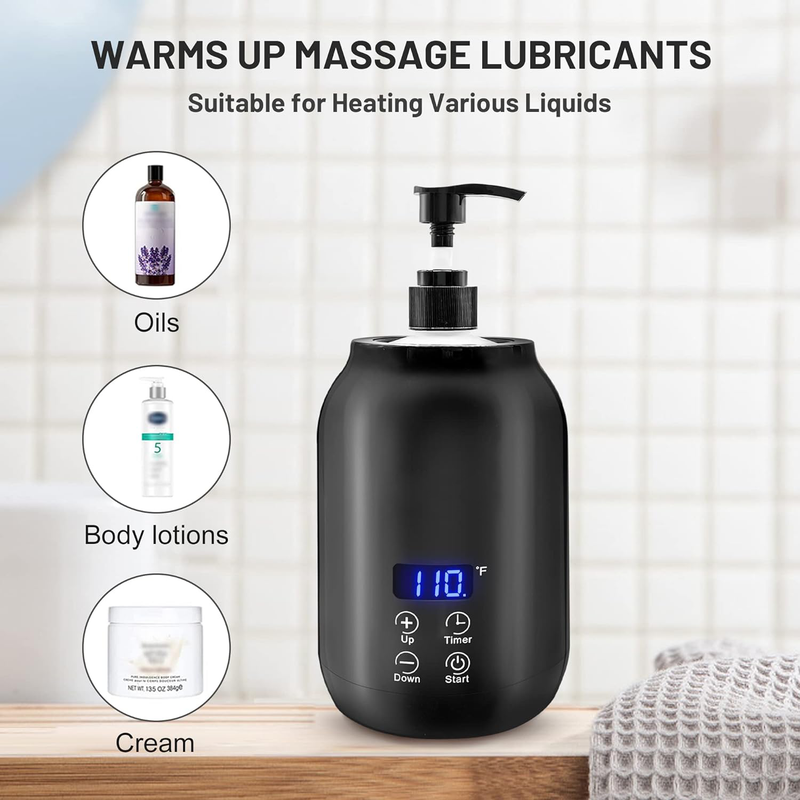 Bärbar Lotionvärmare för Massage och Hudvård 5