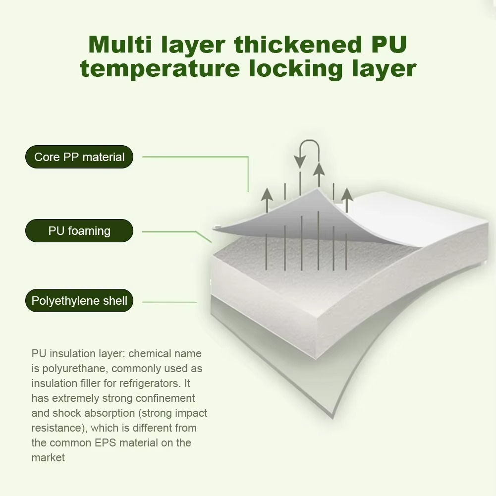 Bärbar Mini Fryskyl 5L för Camping och Resor 8