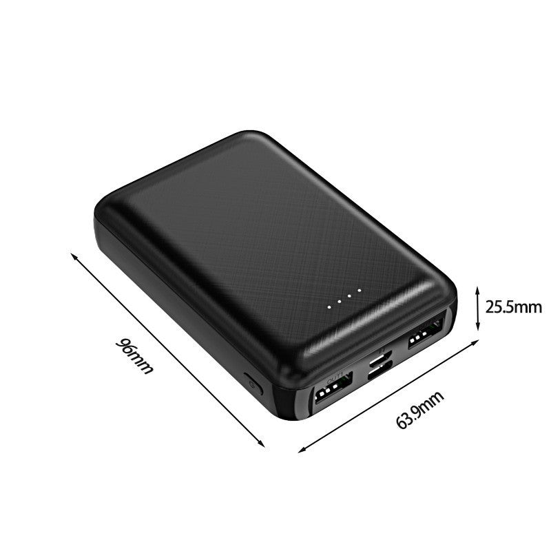 Bärbar Powerbank 20000mAh Kompakt Design Med Flera USB-Portar 0