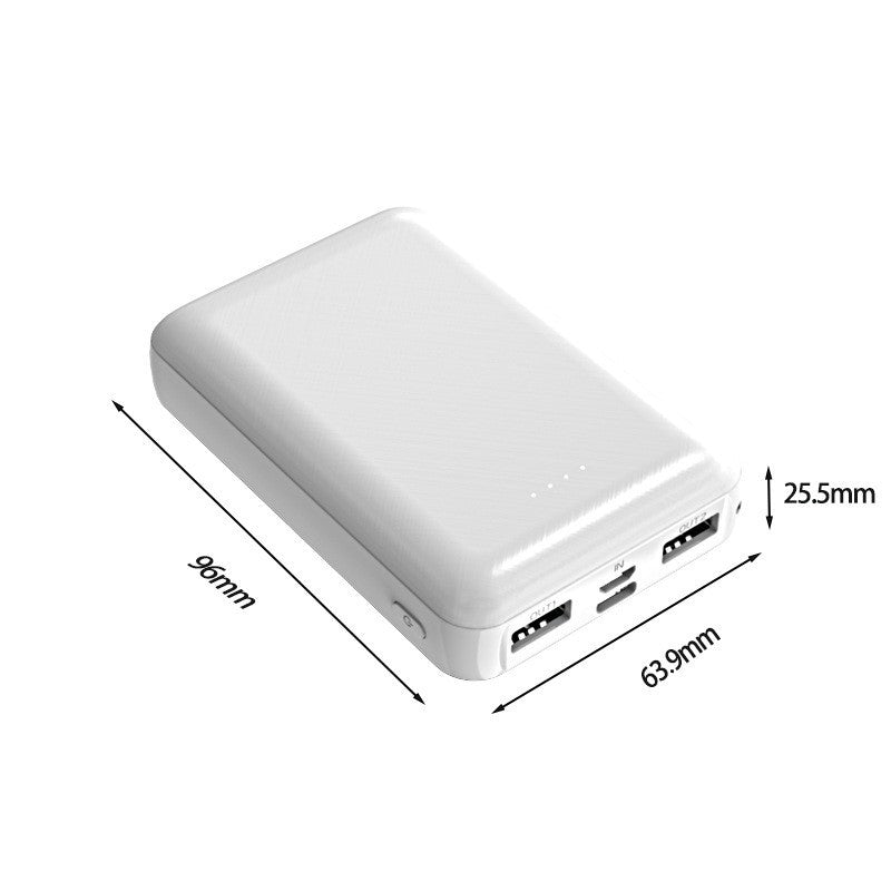 Bärbar Powerbank 20000mAh Kompakt Design Med Flera USB-Portar 2