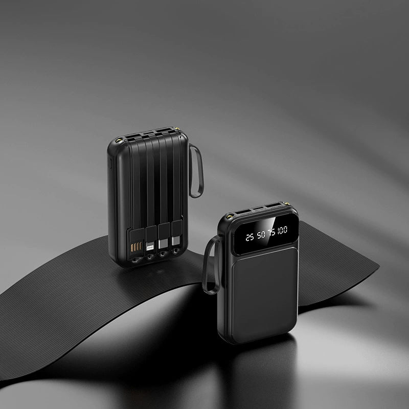 Bärbar Powerbank 20000mAh Med Flera Laddningsportar 4