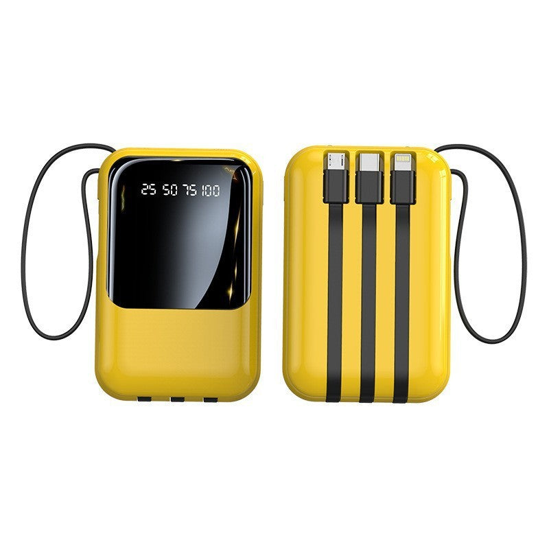 Bärbar Powerbank 20000mAh Med Flera Laddningsportar 6