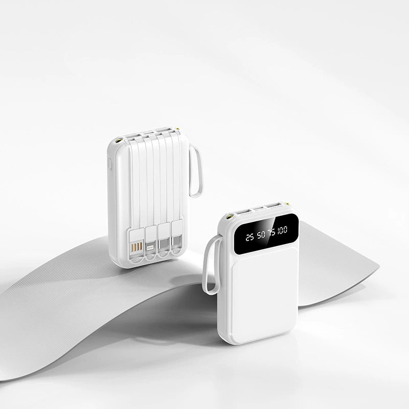 Bärbar Powerbank 20000mAh Med Flera Laddningsportar 7