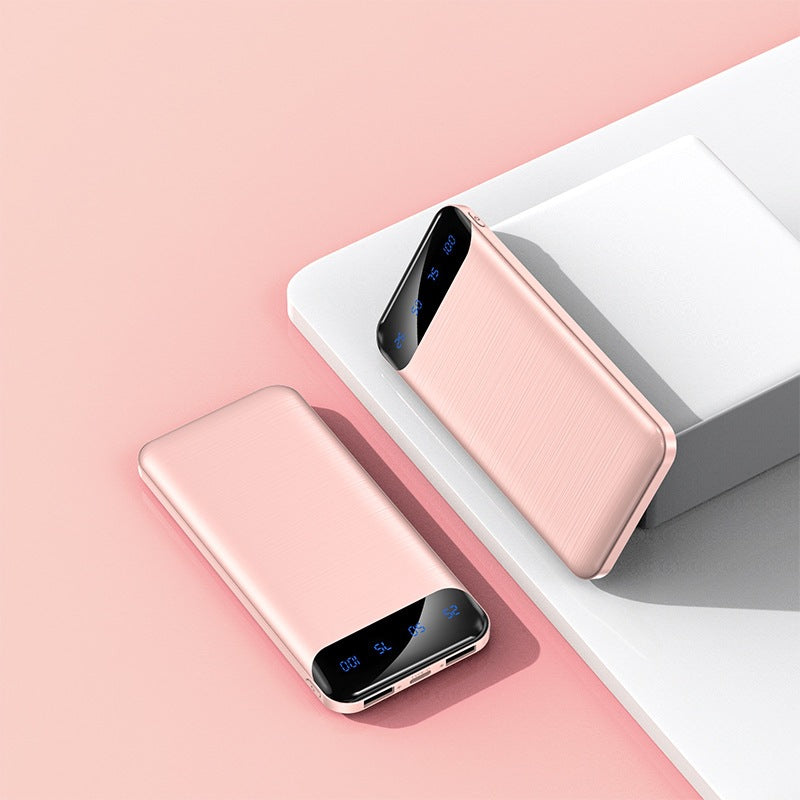Bärbar Powerbank 20000mAh med Digital Display och Flera USB-Portar 2