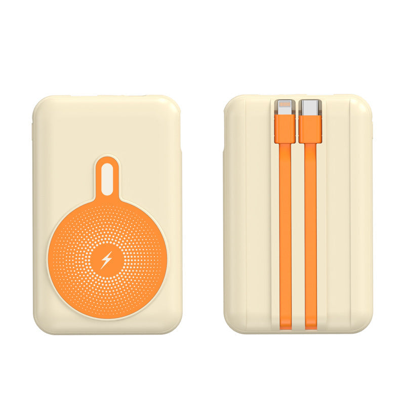 Bärbar Powerbank 20000mAh med Snabbladdning och Trådlös Funktion 1