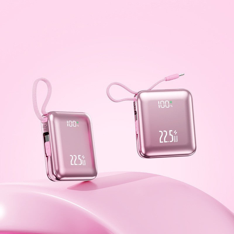 Bärbar Powerbank Snabbladdande 22,5W Kapacitetsrik 3