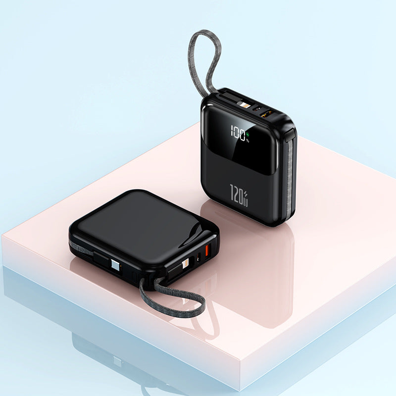 Bärbar Powerbank med Digital LCD-display och Snabbladdning 2