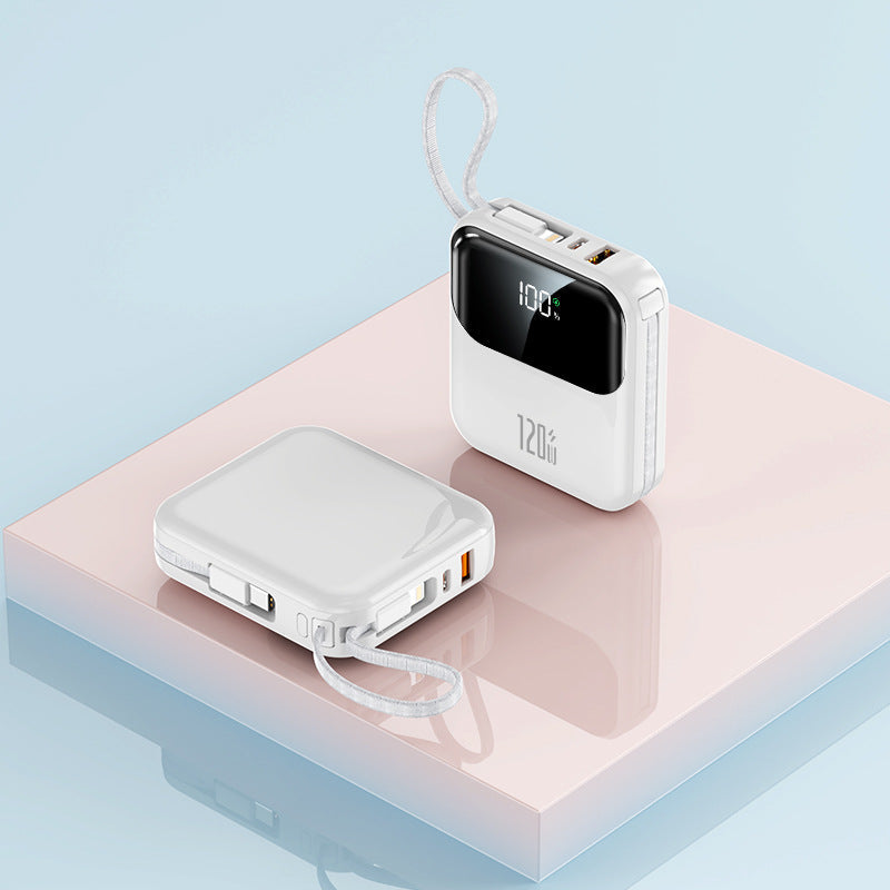 Bärbar Powerbank med Digital LCD-display och Snabbladdning 3