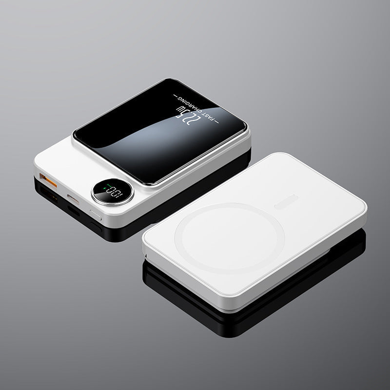 Bärbar Powerbank med Induktiv Laddning och LED-Display 2