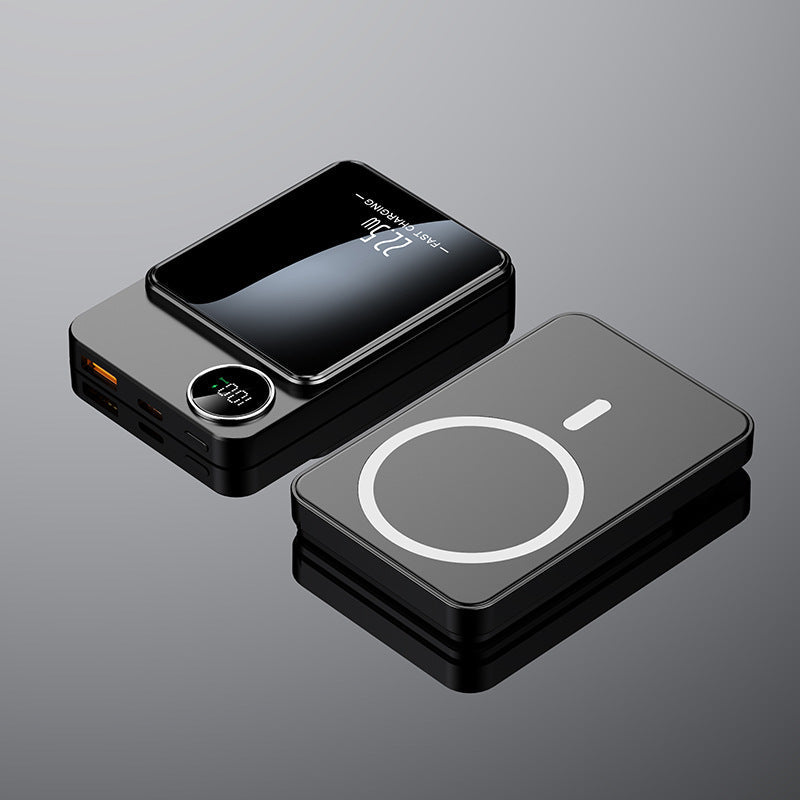 Bärbar Powerbank med Induktiv Laddning och LED-Display 3